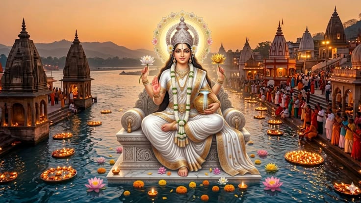 ॐ जय गंगे माता, मैया जय गंगे माता