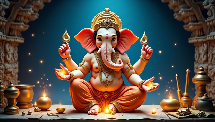 जय जय जय गणपति गणराजू